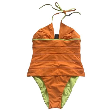 fendi swim shirts|Fendi neon bikini.